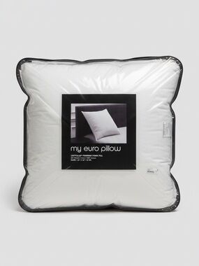 my euro pillow LOFTELLE PREMIUM FIBER FILL 233 Thread Count 100% Cotton